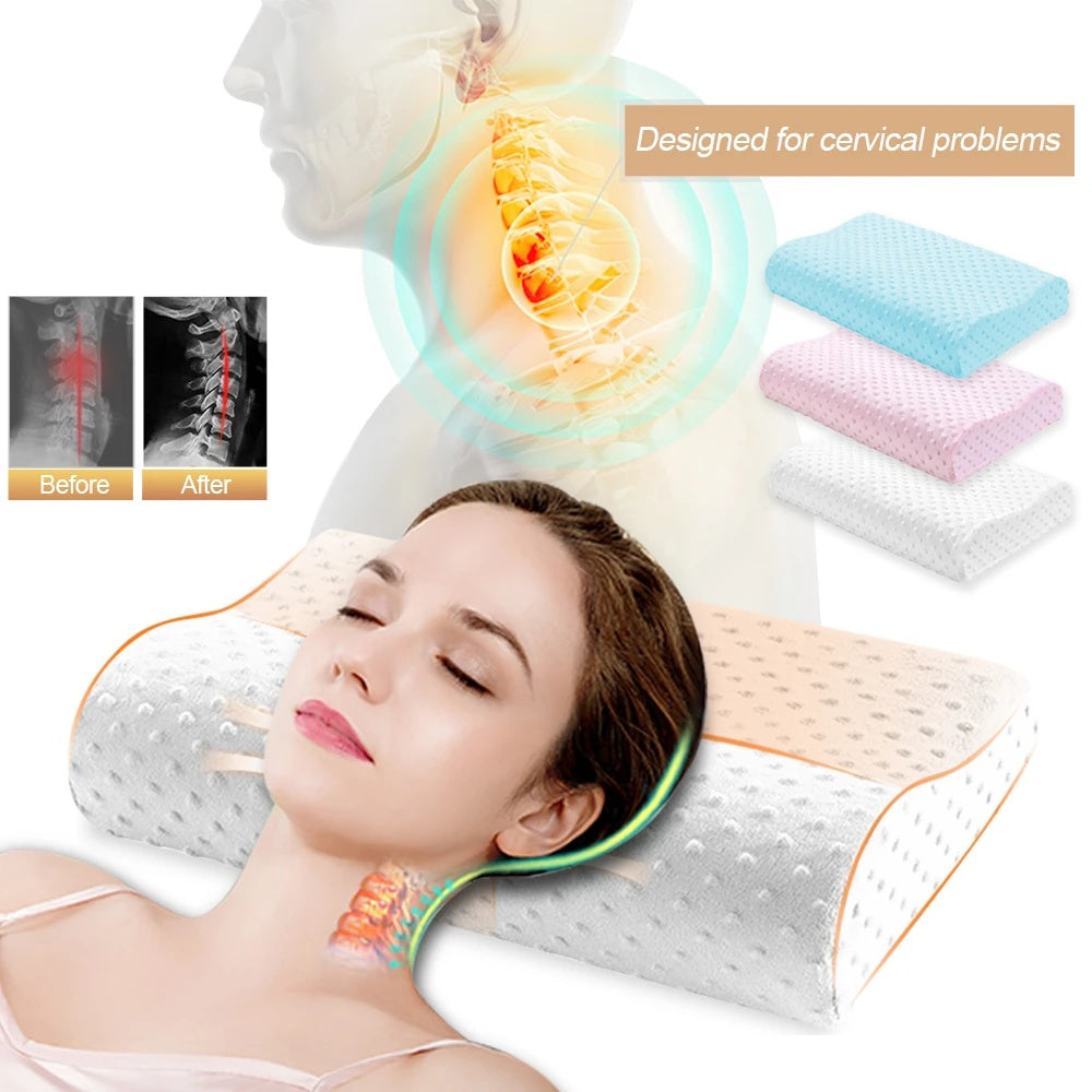 Headache Prevention Memory Foam Pillow